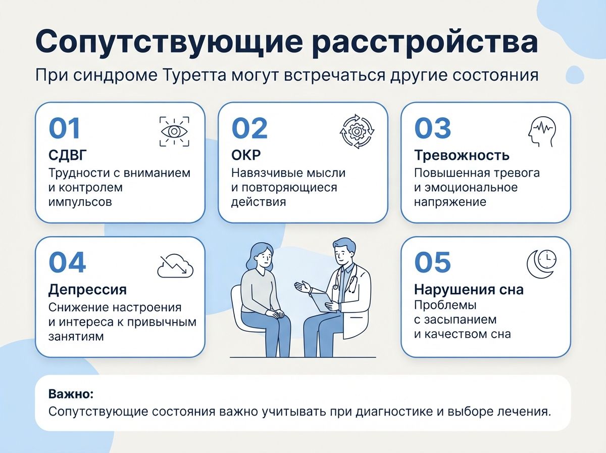 Лечение синдрома Туретта в Саяногорске инфографика