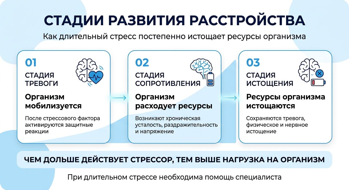 Лечение стресса в Саяногорске инфографика